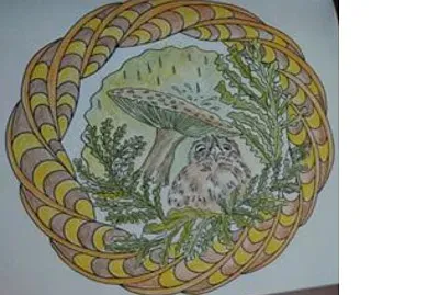 Mandala Ã©cureuil jigsaw puzzle