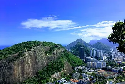 Vista desde el pan de azÃºcar jigsaw puzzle