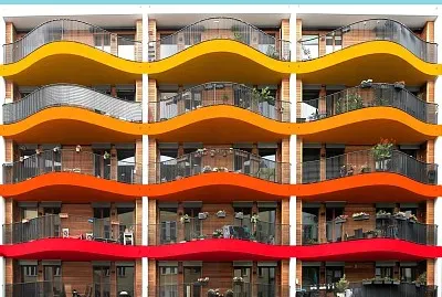 Edificio colorido