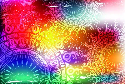 å½©è‰²èƒŒæ™¯ jigsaw puzzle