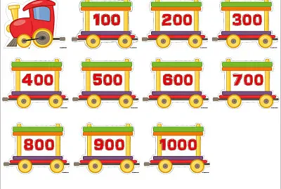 פאזל של 100 a 900