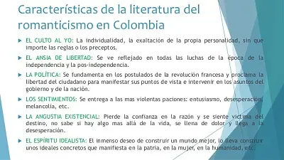 פאזל של LITERATURA ROMANTICA 8