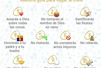 פאזל של Los 10 mandamientos