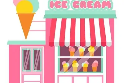 פאזל של ice cream place