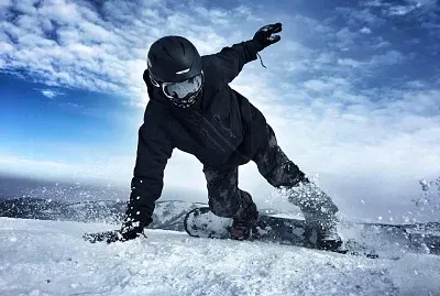 Extrem sports on Snow