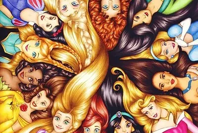 פאזל של Disney princesses