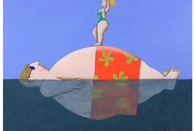 פאזל של Banhista e o mar