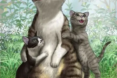 可愛貓咪  [村松誠畫] jigsaw puzzle