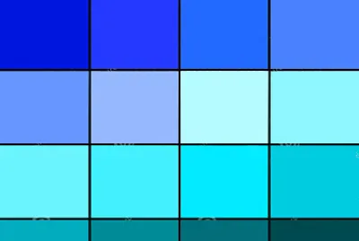 פאזל של Paleta azul