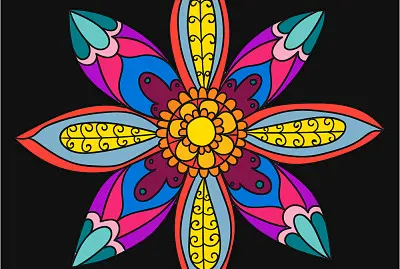 Mandala jigsaw puzzle