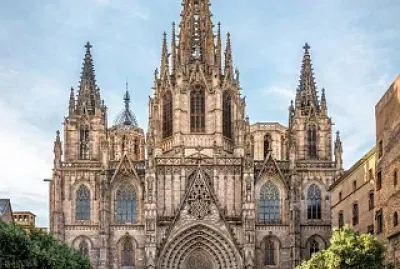 פאזל של catedral barcelona espaÃ±a
