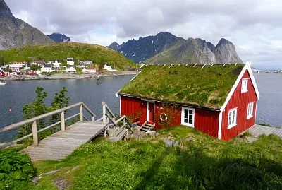 Lofoten NorvÃ¨ge jigsaw puzzle