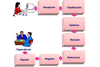 Proceso recibo de documentos