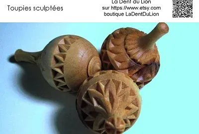 Toupies sculptÃ©es, La Dent du Lion