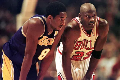 Kobe Bryant and Michael Jordan
