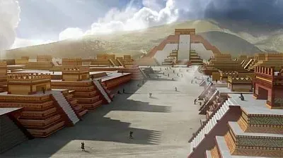 CALZADA DE LOS MUERTOS, TEOTIHUACAN