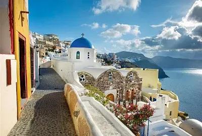 Santorinisun jigsaw puzzle
