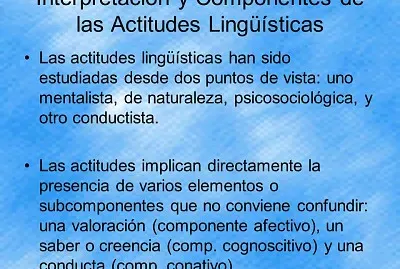 ACTITUDES LINGÃœÃSTICAS SEMANA 5