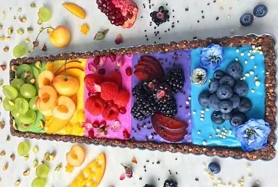 Rainbow toast