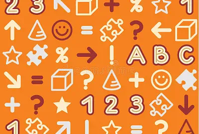 Seamless educational back to school pattern.