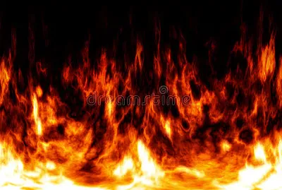 פאזל של Fire and flames abstract background.