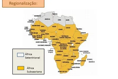 Ãfrica Subsaariana e Ãfrica MediterrÃ¢nea