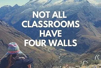 not all classrooms have four walls jigsaw puzzle