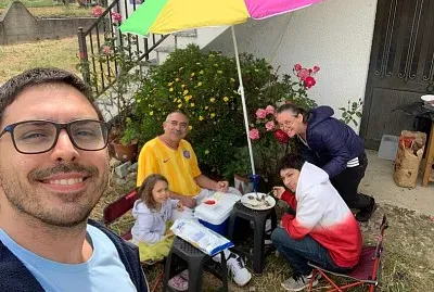 Casa de Rafael no aniversario Heraldo