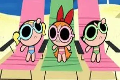 chicas superpoderosas playa