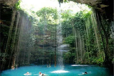 cenote mexico jigsaw puzzle