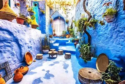 Chefchaouen-Marruecos jigsaw puzzle