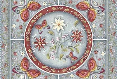 Flor y Mariposas jigsaw puzzle