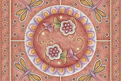 Flores y LibÃ©lulas jigsaw puzzle