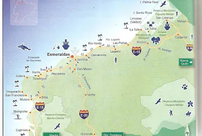 MAPA DE ESMERALDAS jigsaw puzzle