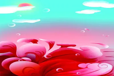 å½©è‰²èƒŒæ™¯ jigsaw puzzle