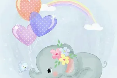 Elefante con Globos
