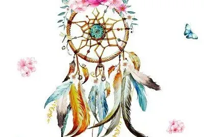AtrapasueÃ±os con Mariposas y Flores