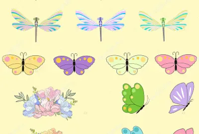 Mariposas y LibÃ©lulas