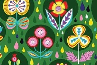 Tres Fondos Florales