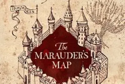 Harry Potter Mapa do Maroto
