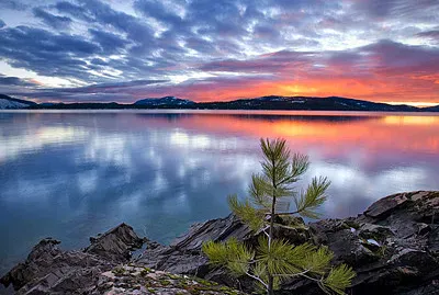 soleil couchant jigsaw puzzle