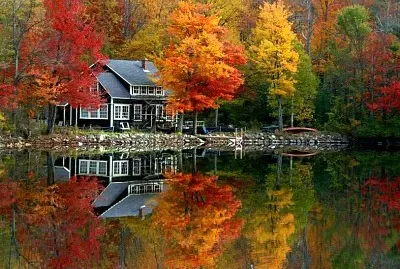 miroir d 'automne jigsaw puzzle