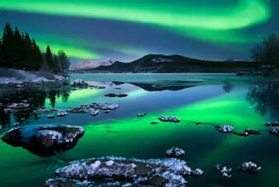 aurore borÃ©ale jigsaw puzzle