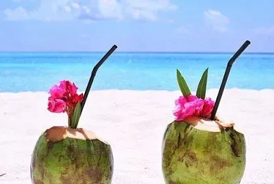 Beach coconuts