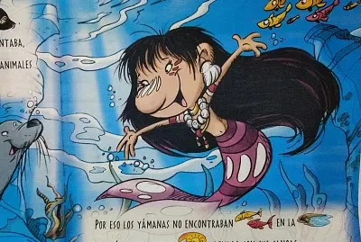 la sirenita de la Patagonia Austral