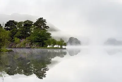 Foggy and cloudy