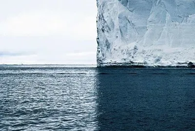 Square iceberg