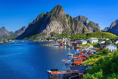 costa noruega jigsaw puzzle