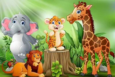 animales salvajes jigsaw puzzle