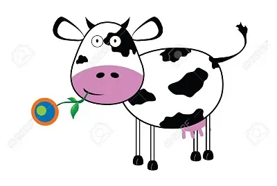 la vaca y la flor jigsaw puzzle